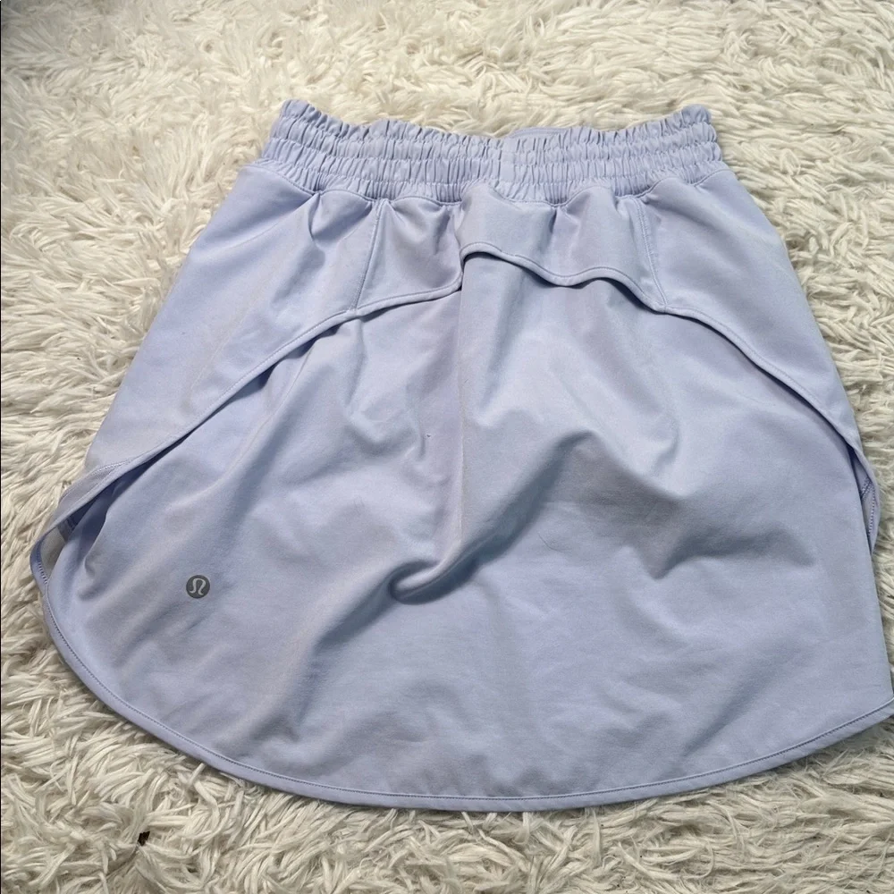 Lululemon Hotty Hot High-Rise Skirt Pastel Blue - Picture 5 of 6